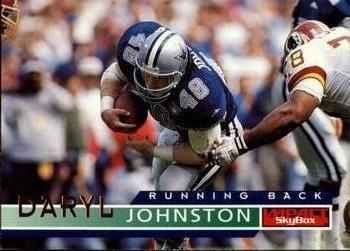 Daryl Johnston Dallas Cowboys 1995 SkyBox Impact NFL #38